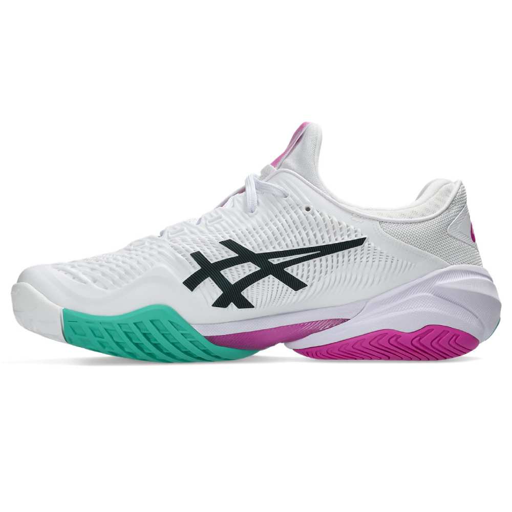 Asics Court FF 3 Men's Tennis Shoe (White/Digital Sakura)