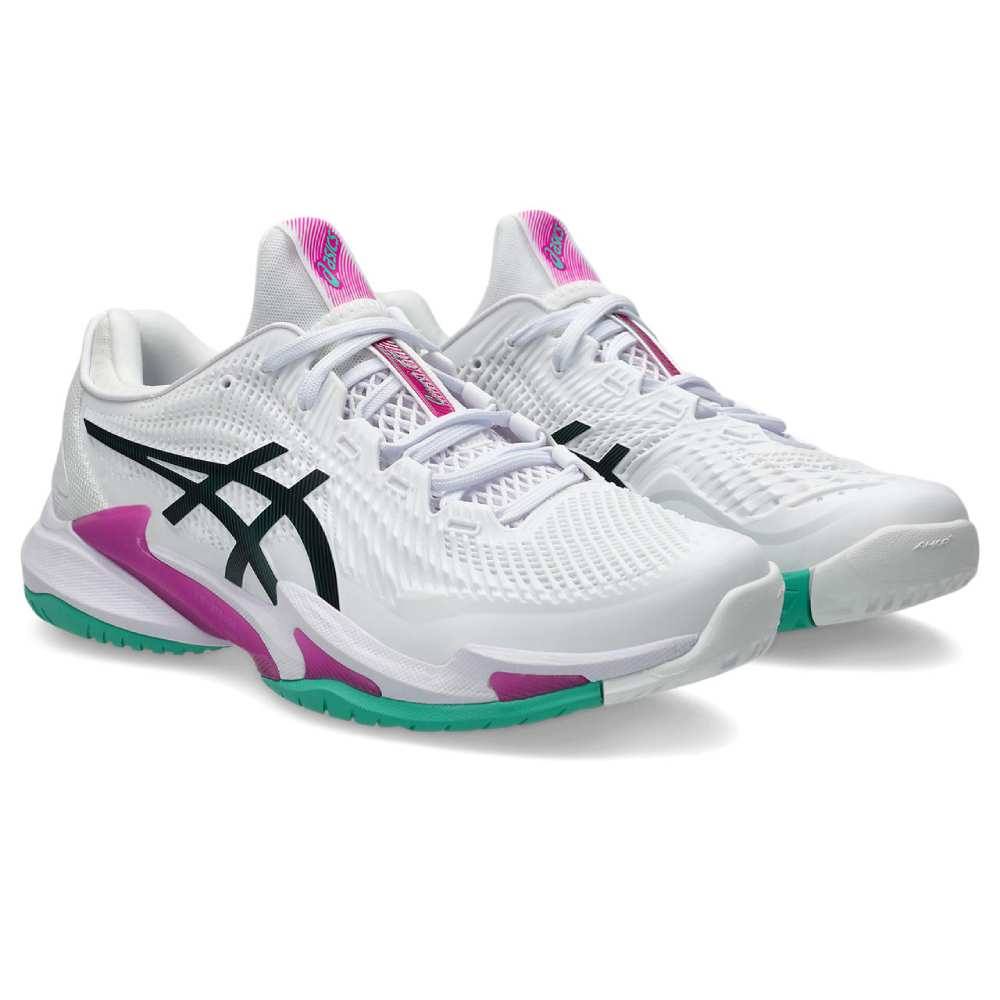 Asics Court FF 3 Men's Tennis Shoe (White/Digital Sakura)