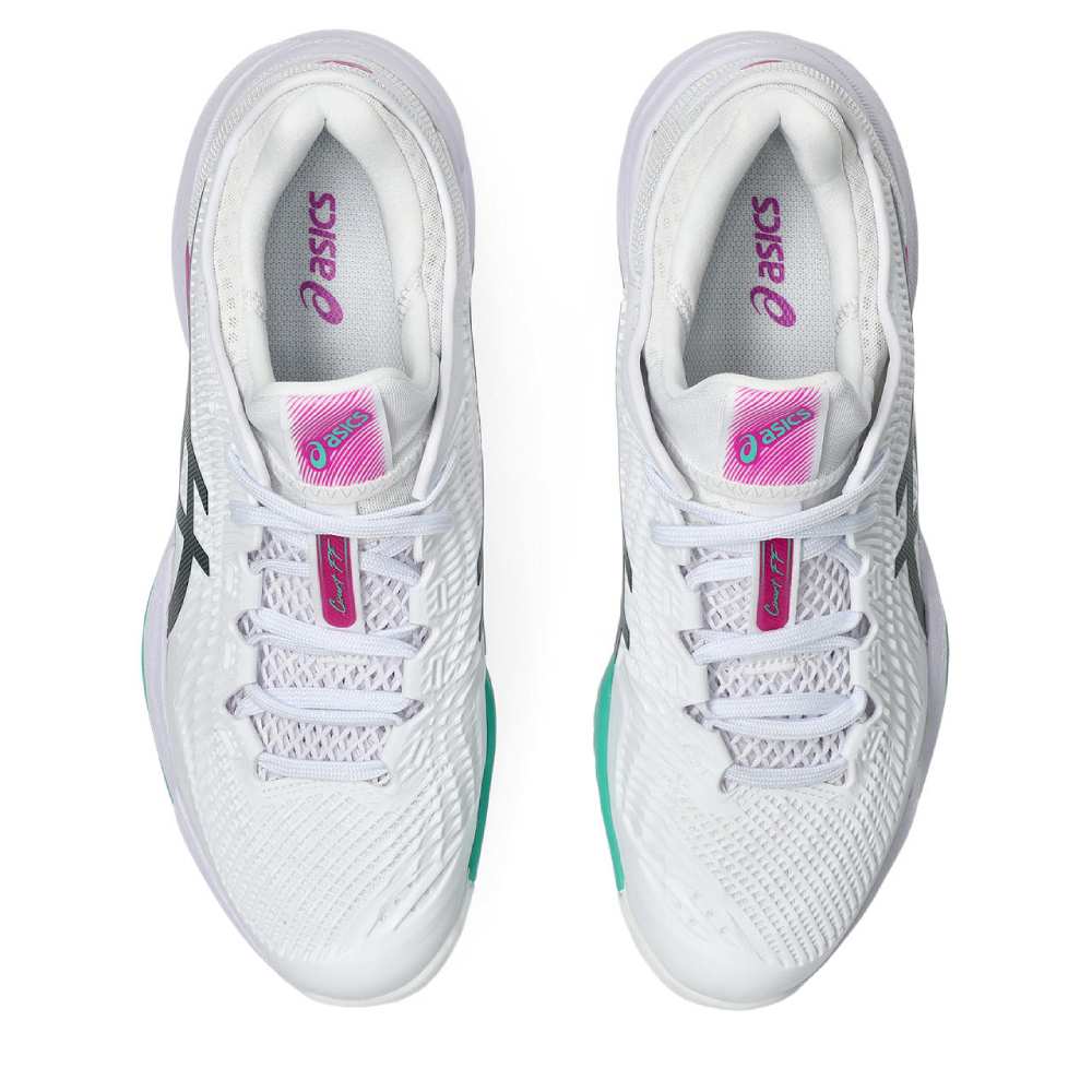 Asics Court FF 3 Men's Tennis Shoe (White/Digital Sakura)