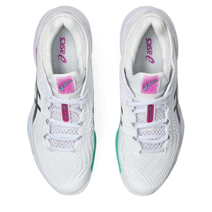 Asics Court FF 3 Men's Tennis Shoe (White/Digital Sakura)