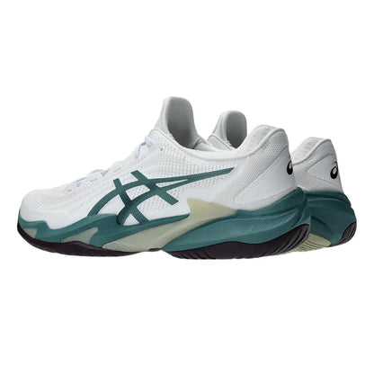 Asics Court FF 3 Men's Tennis Shoe (White/Foggy Teal) - RacquetGuys.ca