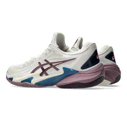 Asics Court FF 3 Women's Tennis Shoe (Soft Oat/Dusty Mauve) - RacquetGuys.ca