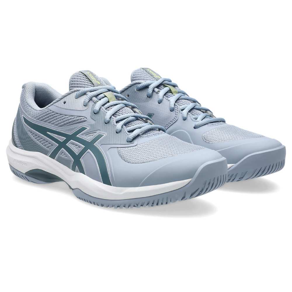 Asics Game FF Men's Tennis Shoe (Grey Blue/Ironclad) - RacquetGuys.ca
