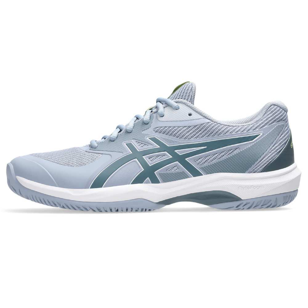 Asics Game FF Men's Tennis Shoe (Grey Blue/Ironclad) - RacquetGuys.ca