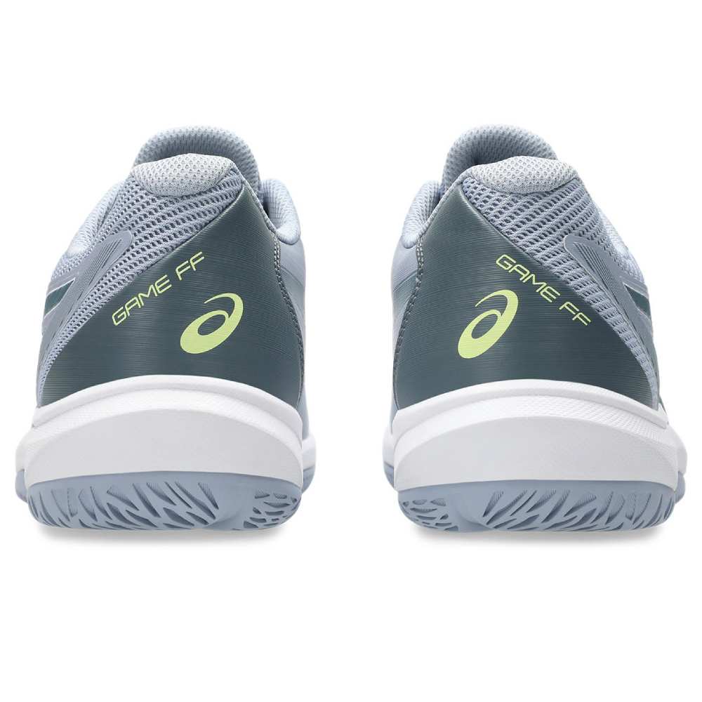 Asics Game FF Men's Tennis Shoe (Grey Blue/Ironclad) - RacquetGuys.ca