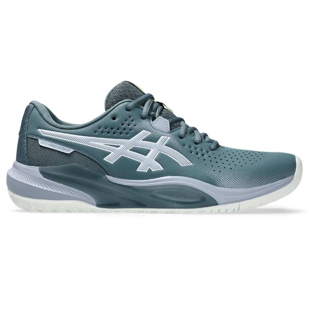 Asics Gel Challenger 15 Men's Tennis Shoe (Ironclad/Grey Blue)