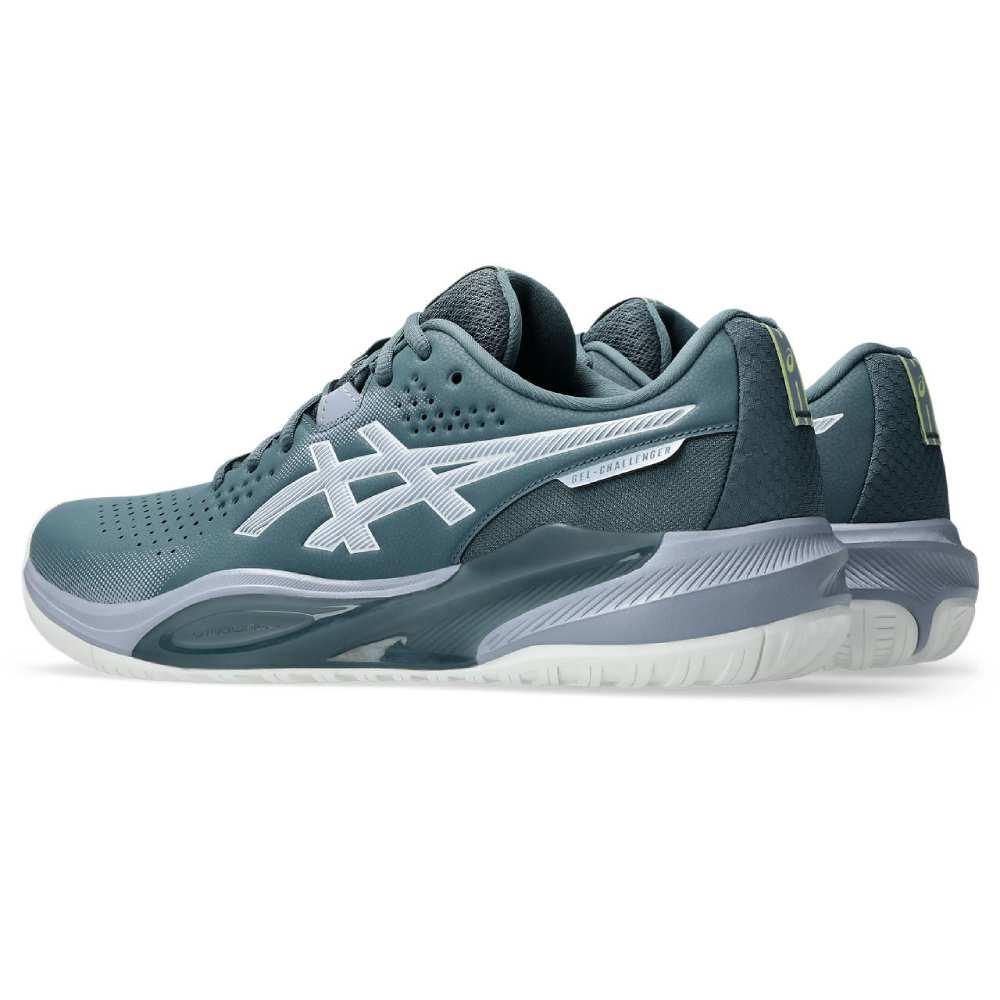 Asics Gel Challenger 15 Men's Tennis Shoe (Ironclad/Grey Blue)