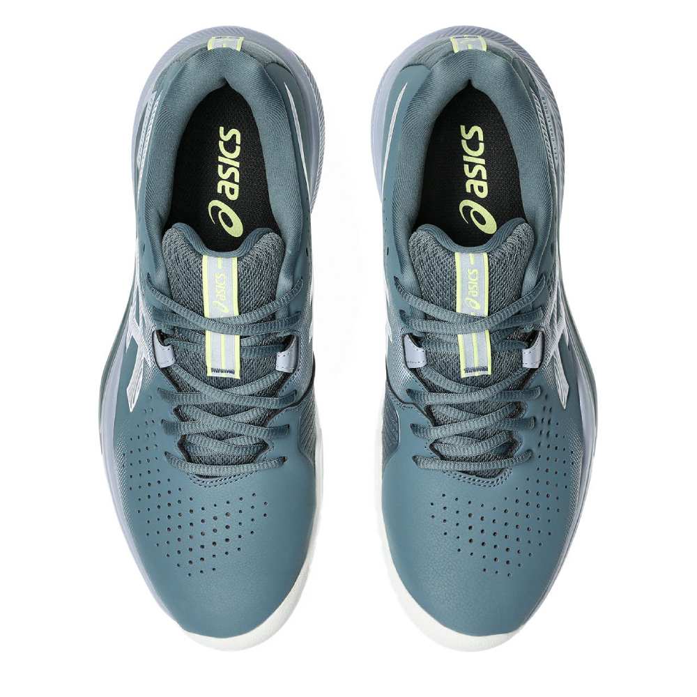 Asics Gel Challenger 15 Men's Tennis Shoe (Ironclad/Grey Blue)