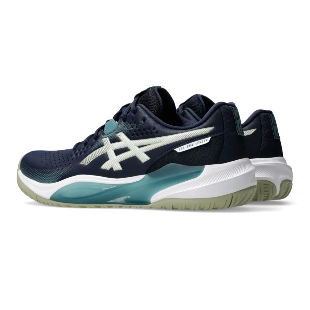 Asics Gel Challenger 15 Men's Tennis Shoe (Midnight/Oatmeal) - RacquetGuys.ca