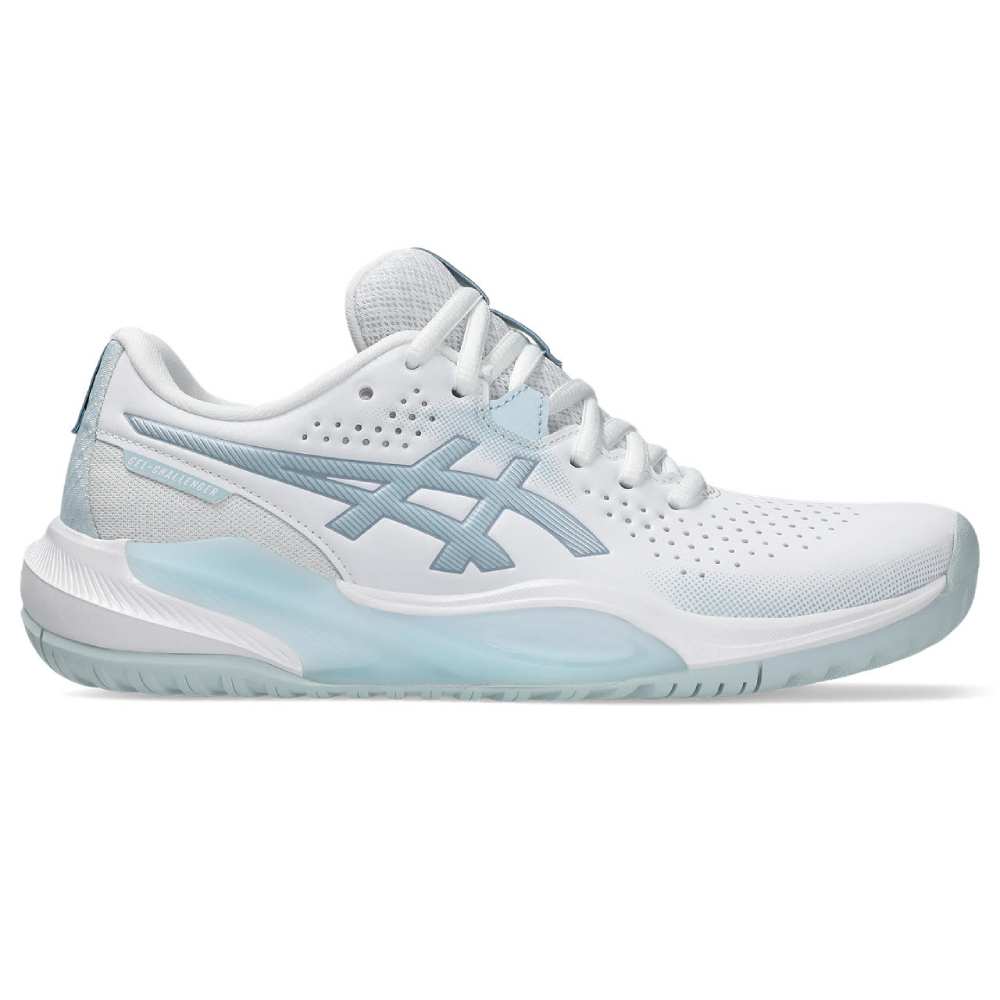 Asics Gel Challenger 15 Women's Tennis Shoe (White/Sky)