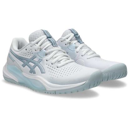 Asics Gel Challenger 15 Women's Tennis Shoe (White/Sky)