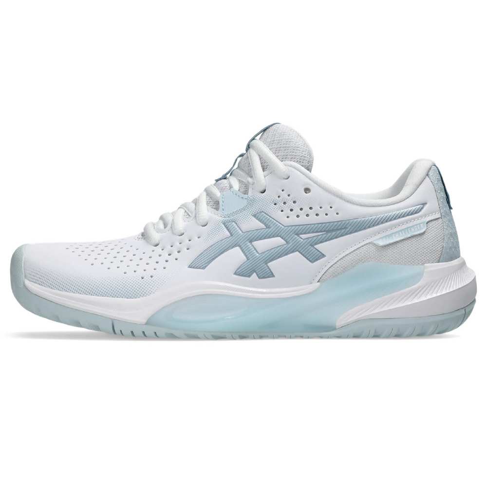 Asics Gel Challenger 15 Women's Tennis Shoe (White/Sky)