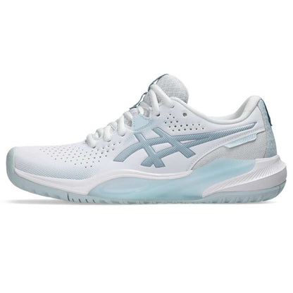 Asics Gel Challenger 15 Women's Tennis Shoe (White/Sky)