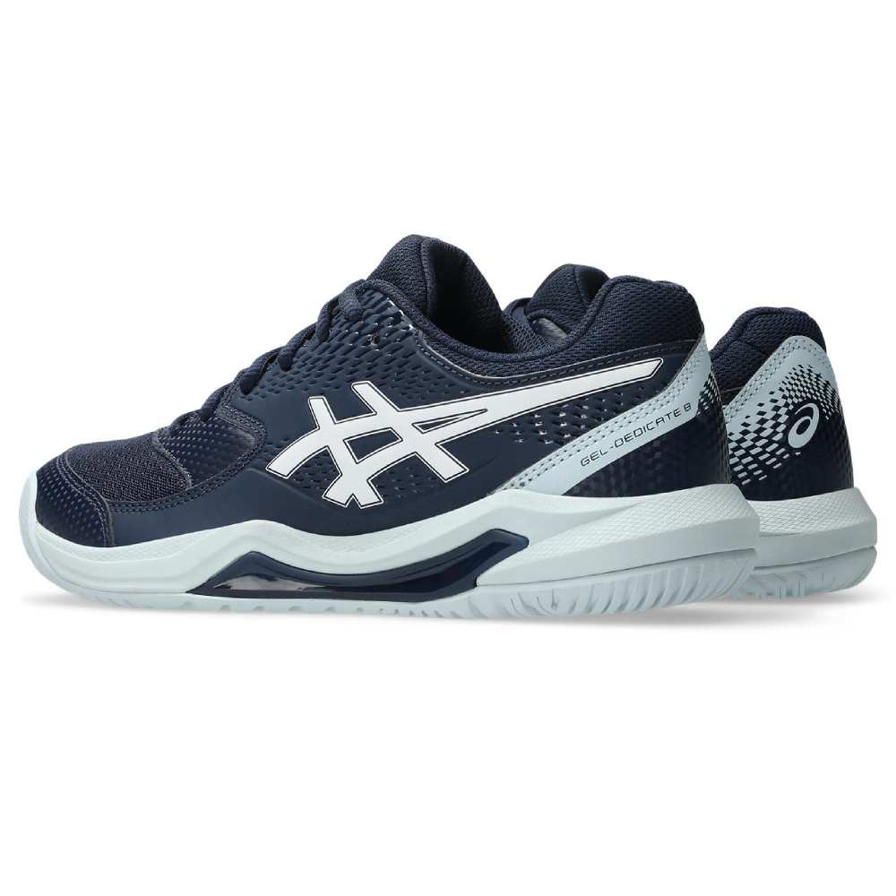 Asics Gel Dedicate 8 Women's Tennis Shoe (Midnight/White) - RacquetGuys.ca