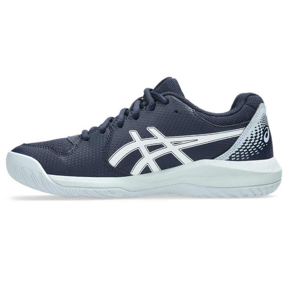 Asics Gel Dedicate 8 Women's Tennis Shoe (Midnight/White) - RacquetGuys.ca