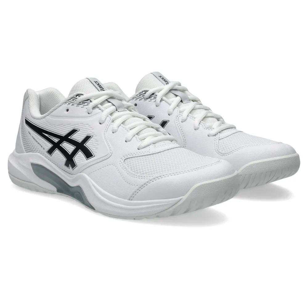 Asics Gel Dedicate 9 Men's Tennis Shoe (White/Black) - description - RacquetGuys.ca