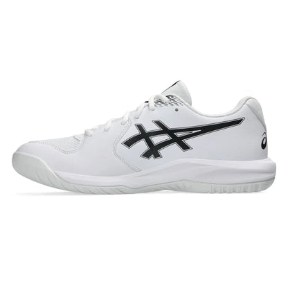 Asics Gel Dedicate 9 Wide Men's Tennis Shoe (White/Black) - description - RacquetGuys.ca
