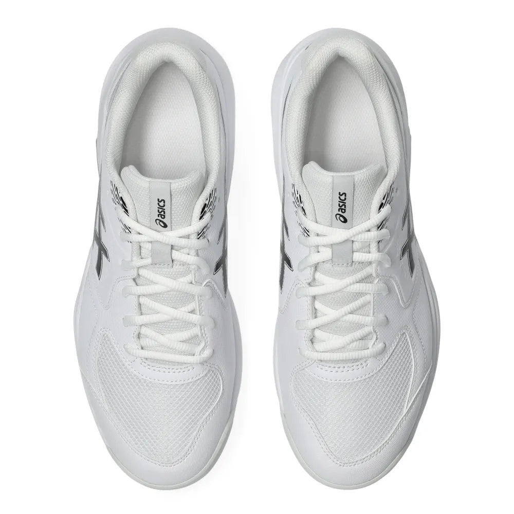 Asics Gel Dedicate 9 Wide Men's Tennis Shoe (White/Black) - description - RacquetGuys.ca