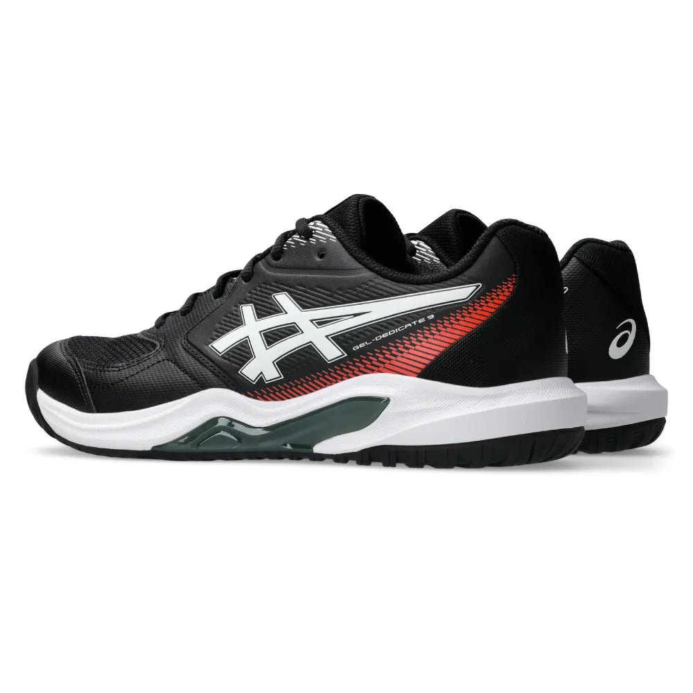 Asics Gel Dedicate 9 Women's Tennis Shoe (Black/White) - Description - RacquetGuys.ca