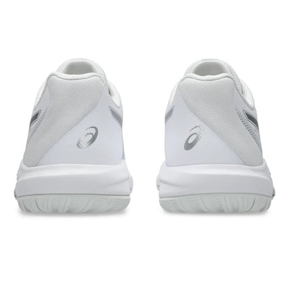 Asics Gel Dedicate 9 Women's Tennis Shoe (White/Pure Silver) - RacquetGuys.ca