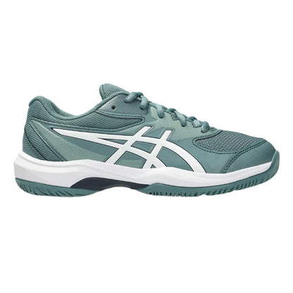 Asics Gel Game GS Junior Tennis Shoe (Foggy Teal/White) - RacquetGuys.ca