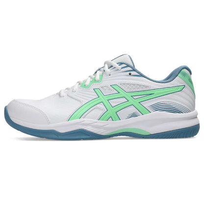 Asics Gel Renma 2 Men's Indoor Court Shoe (White/Menthol) - RacquetGuys.ca