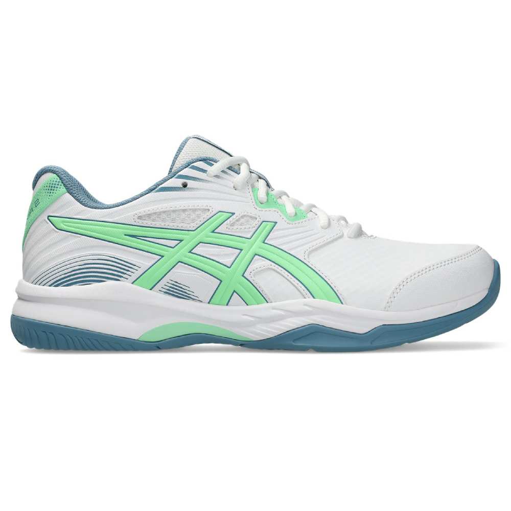 Asics Gel Renma 2 Men's Indoor Court Shoe (White/Menthol) - RacquetGuys.ca