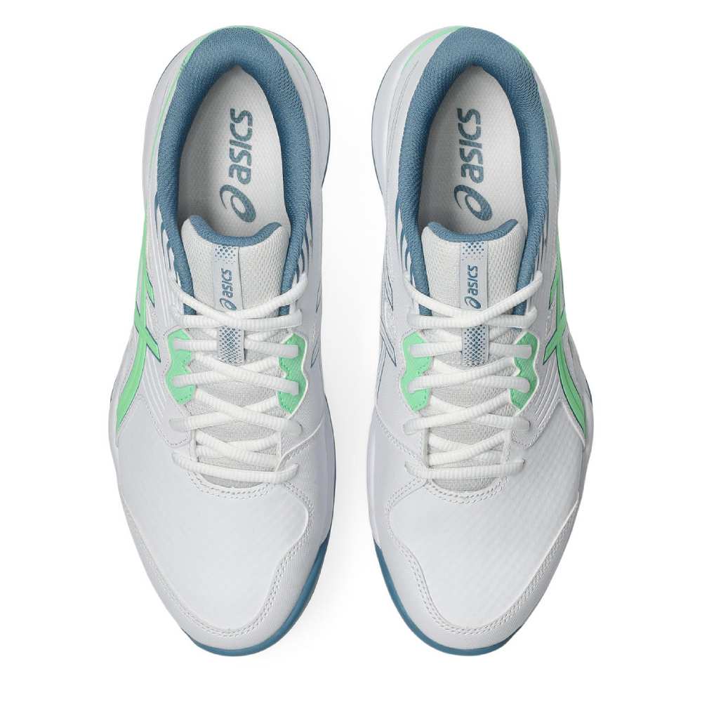 Asics Gel Renma 2 Men's Indoor Court Shoe (White/Menthol) - RacquetGuys.ca