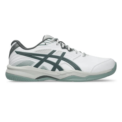 Asics Gel Renma 2 Men's Indoor Court Shoe (White/Steel Grey) - RacquetGuys.ca