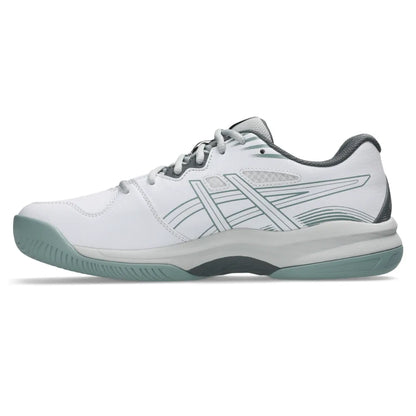 Asics Gel Renma 2 Men's Indoor Court Shoe (White/Steel Grey) - RacquetGuys.ca