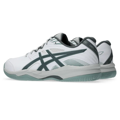 Asics Gel Renma 2 Men's Indoor Court Shoe (White/Steel Grey) - RacquetGuys.ca