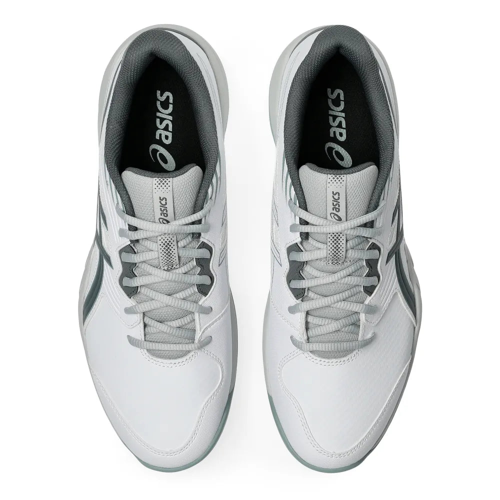 Asics Gel Renma 2 Men's Indoor Court Shoe (White/Steel Grey) - RacquetGuys.ca