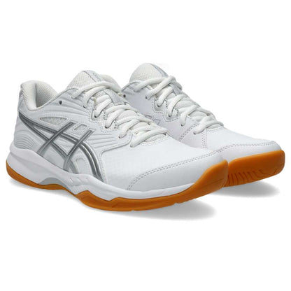 Asics Gel Renma 2 Women's Indoor Court Shoe (White/Pure Silver) - RacquetGuys.ca