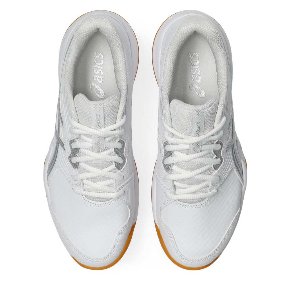 Asics Gel Renma 2 Women's Indoor Court Shoe (White/Pure Silver) - RacquetGuys.ca