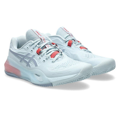 Asics Gel Resolution X Clay Women's Tennis Shoe (Sky/Grey Blue) - RacquetGuys.ca