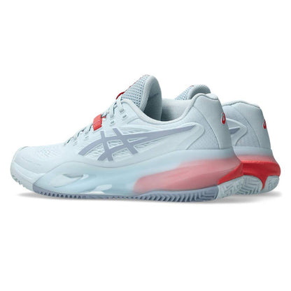 Asics Gel Resolution X Clay Women's Tennis Shoe (Sky/Grey Blue) - RacquetGuys.ca
