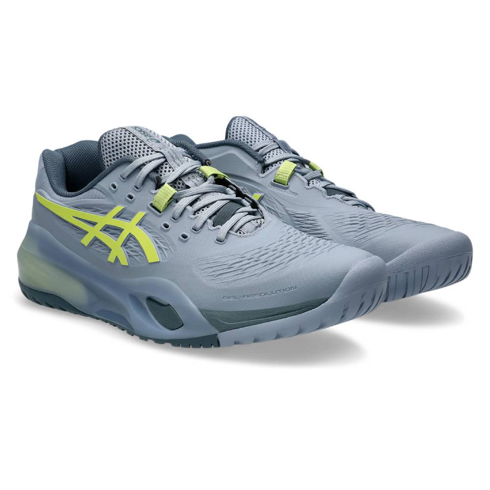 Asics Gel Resolution X Men's Tennis Shoe (Grey Blue) - Canada
