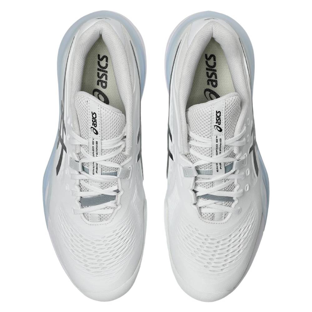 Asics Gel Resolution X Men's Tennis Shoe (White/Black) - RacquetGuys.ca
