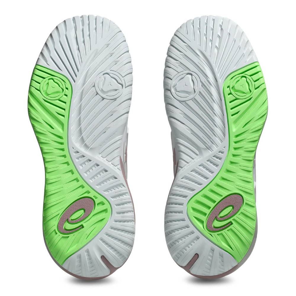 Asics Gel Resolution X Wide Women's Tennis Shoe (White/Morganite) - RacquetGuys.ca