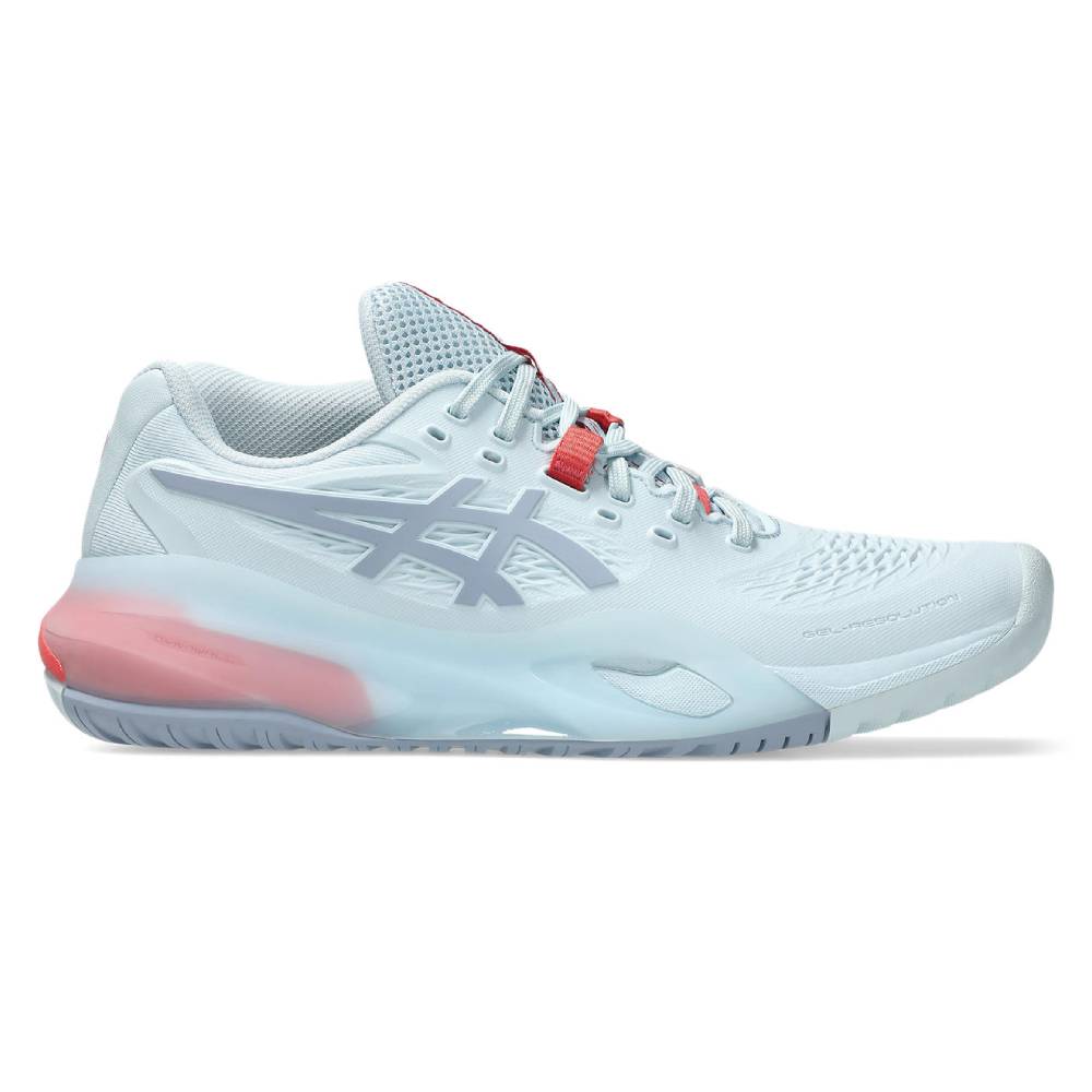 Asics Gel Resolution X Women's Tennis Shoe (Sky/Grey Blue) - RacquetGuys.ca