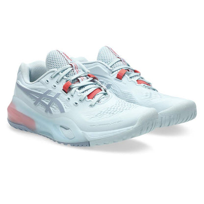 Asics Gel Resolution X Women's Tennis Shoe (Sky/Grey Blue) - RacquetGuys.ca