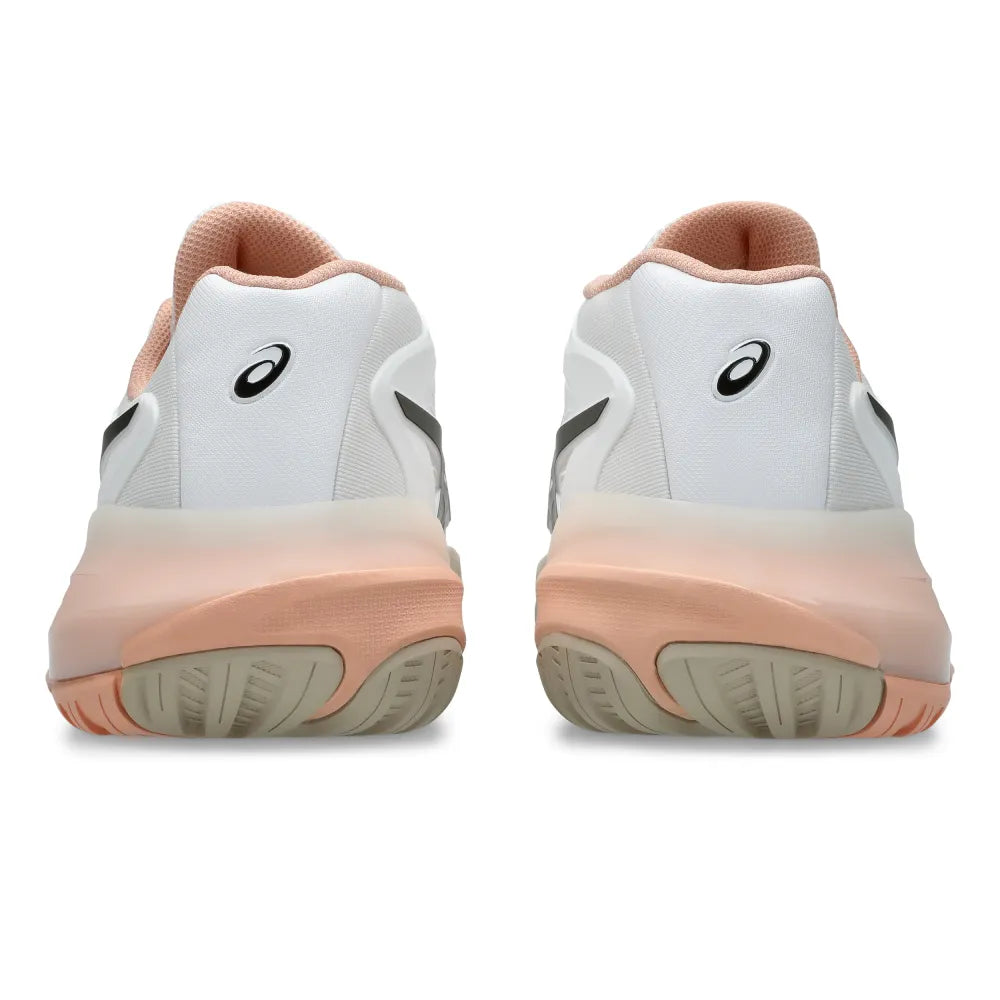 Asics Gel Resolution X Women's Tennis Shoe (White/Black CoFFee) - RacquetGuys.ca