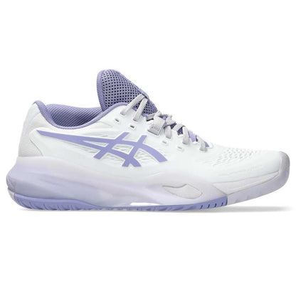Asics Gel Resolution X Women's Tennis Shoe (White/Bluebell) - RacquetGuys.ca