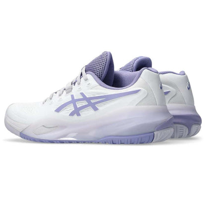 Asics Gel Resolution X Women's Tennis Shoe (White/Bluebell) - RacquetGuys.ca
