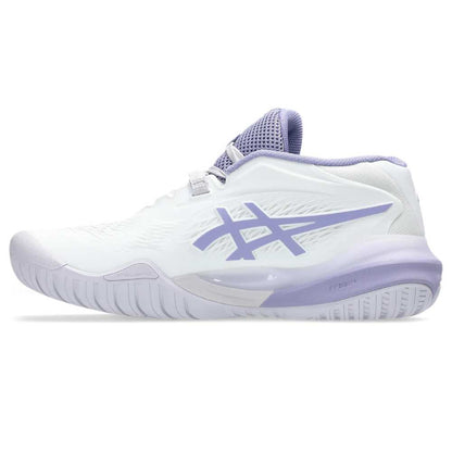 Asics Gel Resolution X Women's Tennis Shoe (White/Bluebell) - RacquetGuys.ca