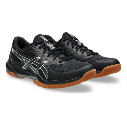 Asics Gel Rocket 12 Men's Indoor Court Shoe (Black/Gunmetal) - RacquetGuys.ca