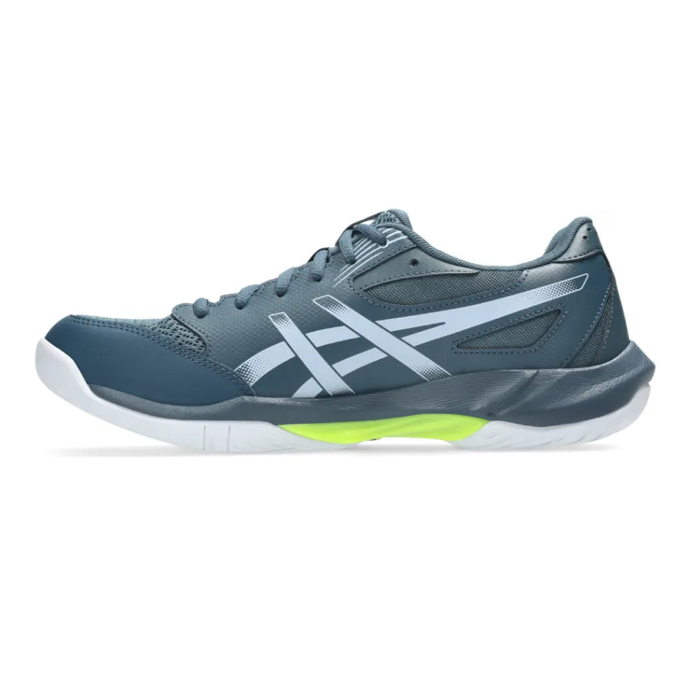 Asics Gel Rocket 12 Men's Indoor Court Shoe (Raw Indigo/White) - RacquetGuys.ca