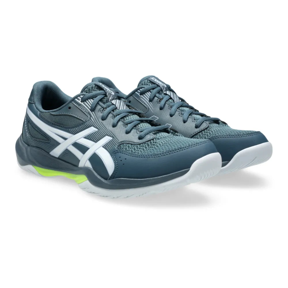 Asics Gel Rocket 12 Men's Indoor Court Shoe (Raw Indigo/White) - RacquetGuys.ca