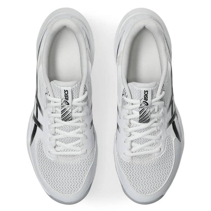 Asics Gel Rocket 12 Men's Indoor Court Shoe (White/Black) - RacquetGuys.ca