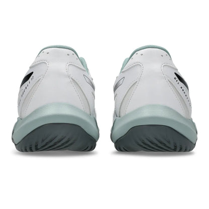 Asics Gel Rocket 12 Men's Indoor Court Shoe (White/Steel Grey) - RacquetGuys.ca